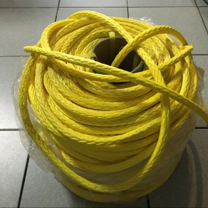Трос синтет-RAWELL-200м х 12мм желтый